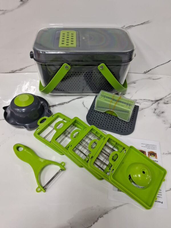 RALLADOR REBANADOR DE VERDURAS MULTIFUNCIONAL - Imagen 4